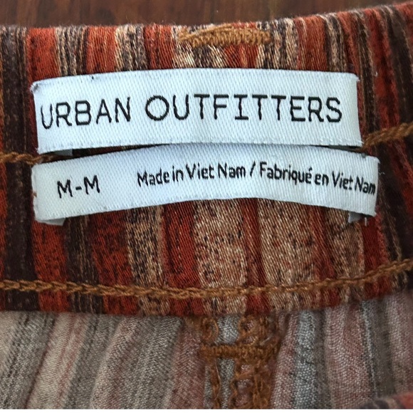 Urban Outfitters Multicolor Striped Trousers Size Medium - Picture 7 of 8